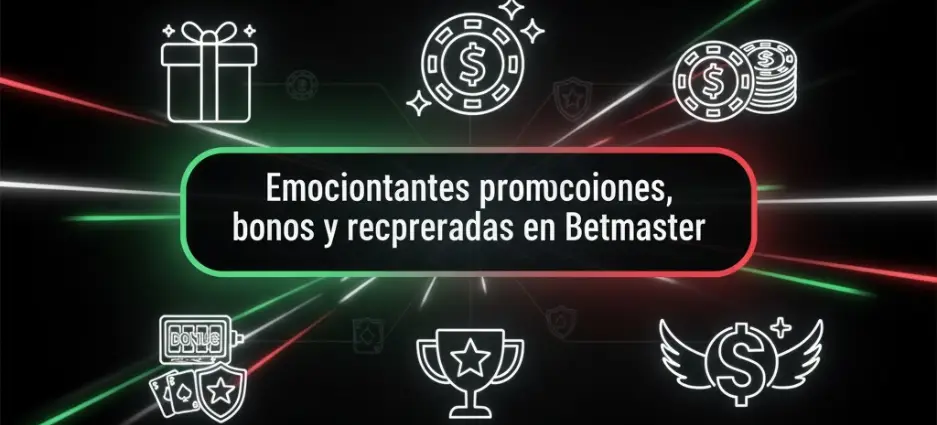 bono de bienvenida de Betmster Casino